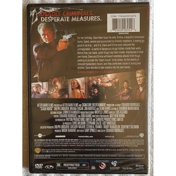 Stash House (DVD) Sean Farris, Briana Evigan, Dolph Lundgren - Picture 2 of 2